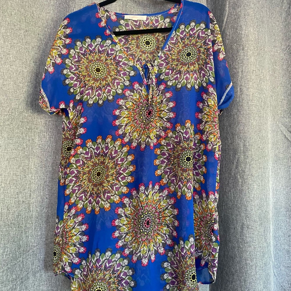 Sheer Boho Bathing Suit Coverup